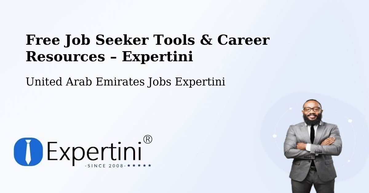 Free Job Seeker Tools & Career Resources – Al Madam - Al Madam, United Arab Emirates Jobs Expertini